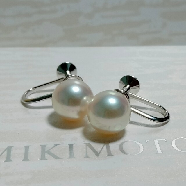 MIKIMOTO K18 パールイヤリング