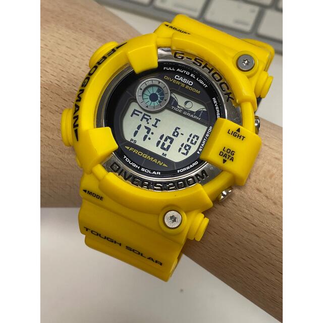 G-SHOCK/フロッグマン/GF-8250/限定/イエロー/黄蛙/タフソーラー