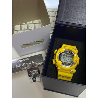 ジーショック(G-SHOCK)のG-SHOCK/フロッグマン/GF-8250/限定/イエロー/黄蛙/タフソーラー(腕時計(デジタル))