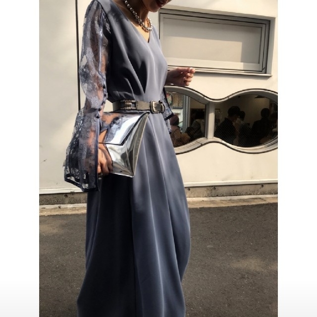 Ameri VINTAGE - Ameri【タグ付未使用品】レーススリーブ Ameri VINTAGE - Ameri【タグ付未使用品】レーススリーブ