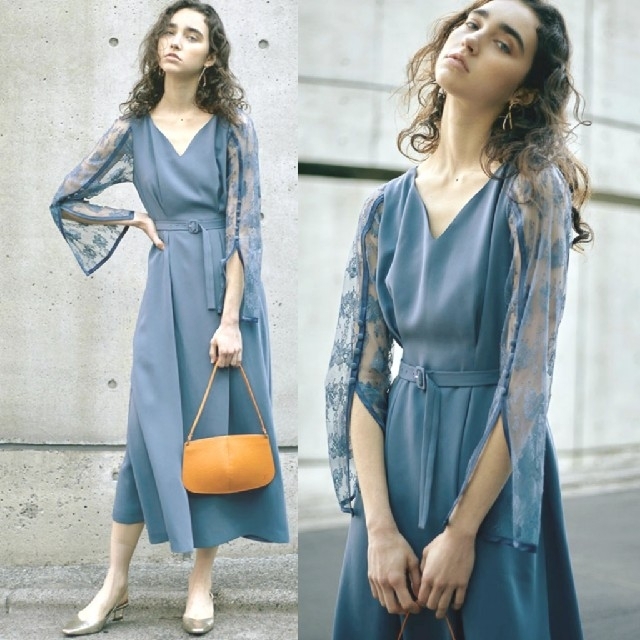 Ameri VINTAGE - Ameri【タグ付未使用品】レーススリーブ Ameri VINTAGE - Ameri【タグ付未使用品】レーススリーブ