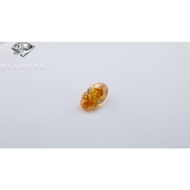 オレンジダイヤモンドルース/ F.V.Y ORANGE 0.225 ct.
