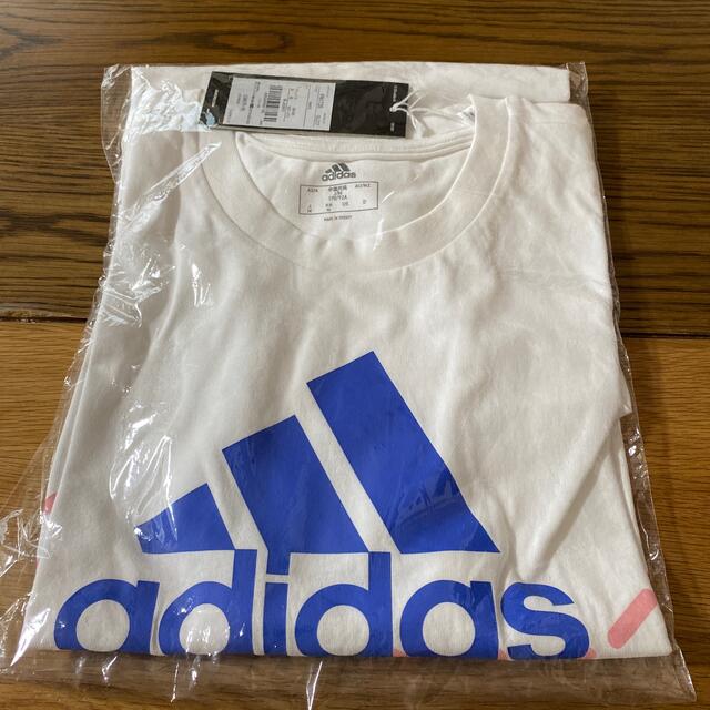 adidas(アディダス)のadidas Tシャツ　白　M スポーツ/アウトドアのランニング(ウェア)の商品写真