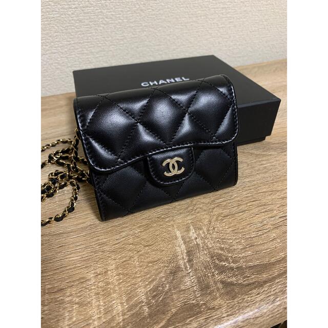 CHANELミニウォレット