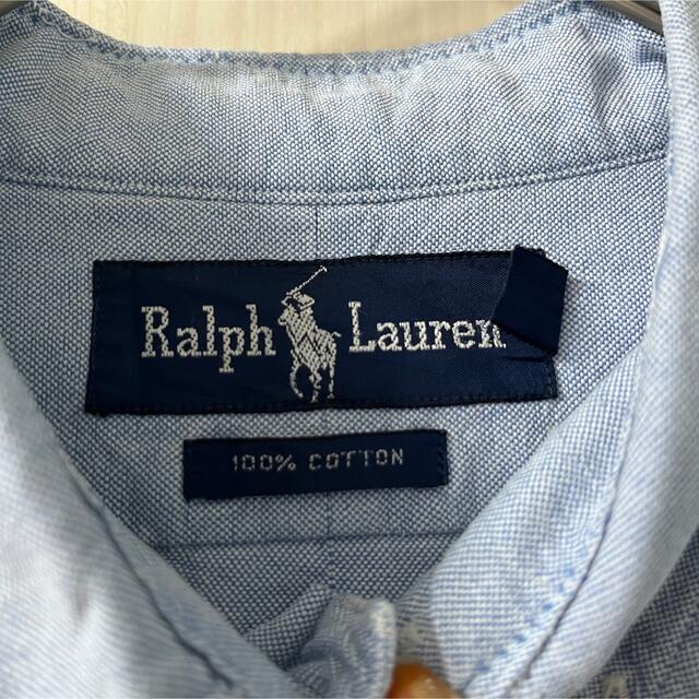 Ralph Lauren(ラルフローレン)の【Ralph Lauren】長袖BDシャツ 無地 カラーシャツ 刺繍入 メンズのトップス(シャツ)の商品写真