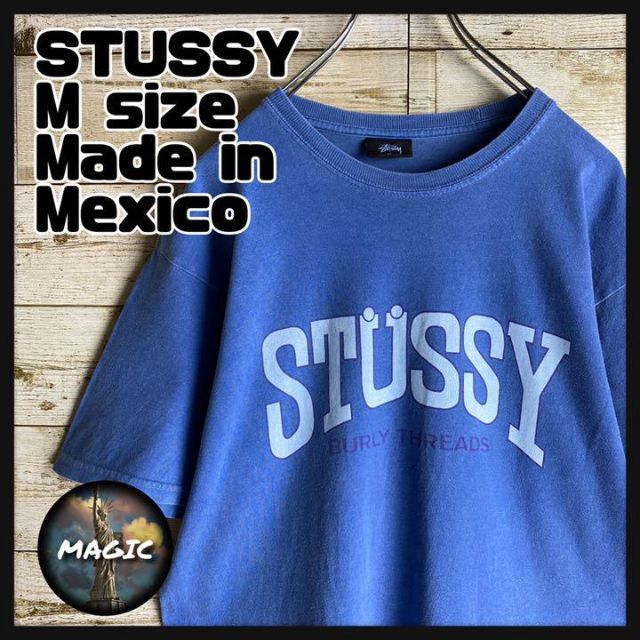 【超希少デザイン】STUSSY★センターロゴ入りTシャツ　大人気　　入手困難