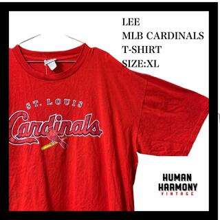 リー(Lee)のLee MLB カージナルス Tシャツ 古着 オーバーサイズ ゆるだぼ(Tシャツ/カットソー(半袖/袖なし))