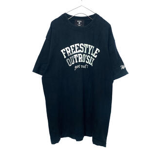 アフターベース(AFTERBASE)の古着 afterbase FREESTYLE OUTRO'SIX ロゴTシャツ(Tシャツ/カットソー(半袖/袖なし))
