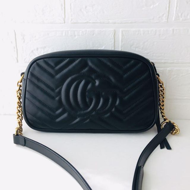 ☆すみれ様☆GUCCI GGマーモント キルティング ショルダーバック