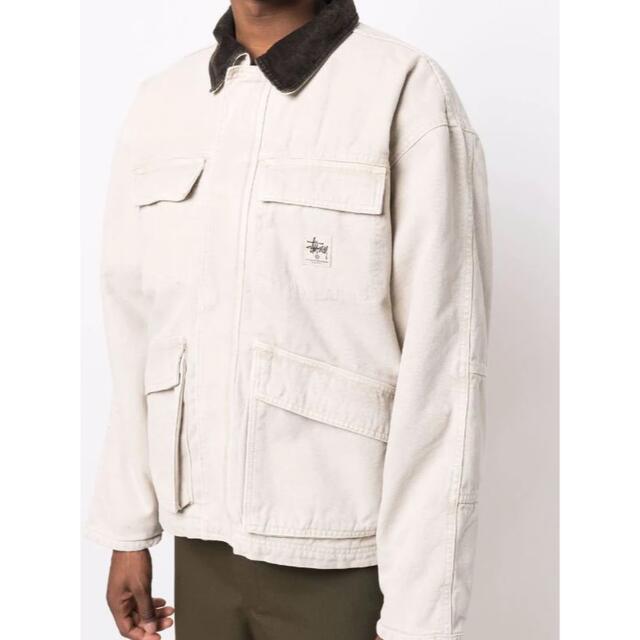 STUSSY(ステューシー)の22ss stussy WASHED CANVAS SHOP JACKET メンズのジャケット/アウター(ブルゾン)の商品写真