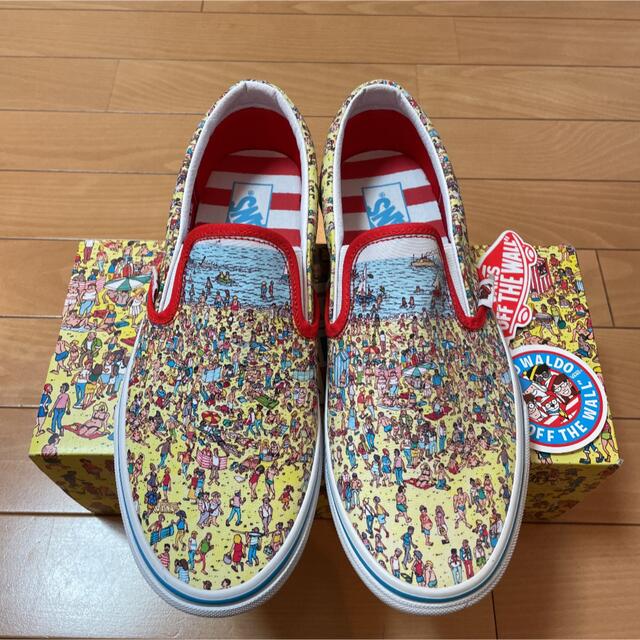 希少品新品VANS×Where's Waldo? CLASSIC SLIP-ON