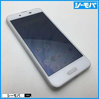 シャープ(SHARP)の◆446 SIMフリー au AQUOS sense SHV40 ホワイト(スマートフォン本体)