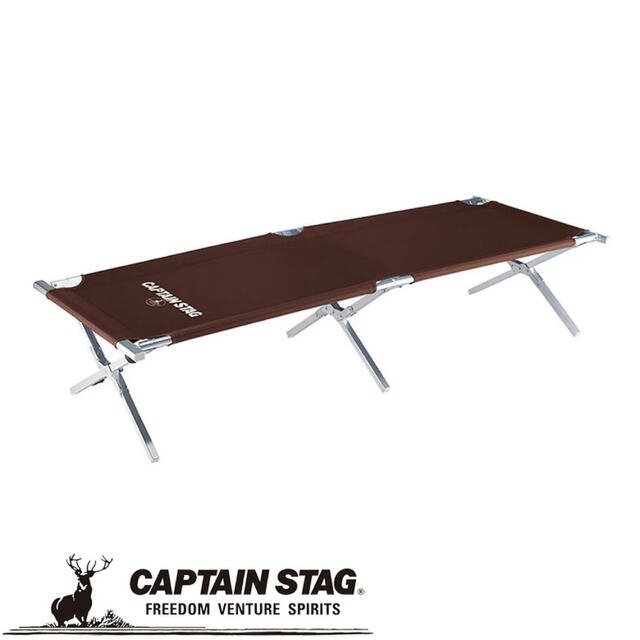 CAPTAIN STAG(キャプテンスタッグ)の夏休みに♪【CAPTAIN STAG】キャンピングベッド キャンプ用品  スポーツ/アウトドアのアウトドア(寝袋/寝具)の商品写真
