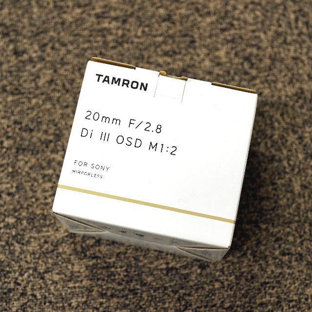 レンズ(単焦点)TAMRON 20mm F2.8 Di III OSD M1:2 F050