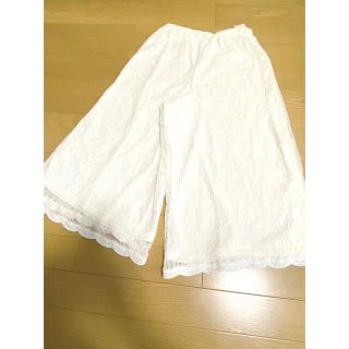 アベイル(Avail)のレース　ワイドパンツ(カジュアルパンツ)