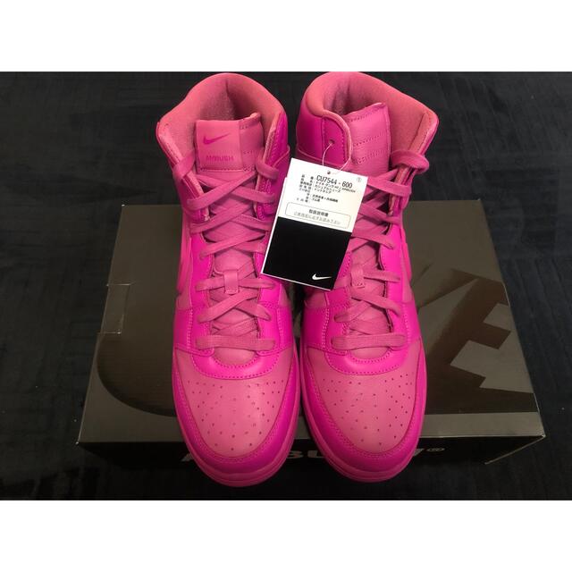 新品未使用AMBUSH × Nike Dunk High "Pink"