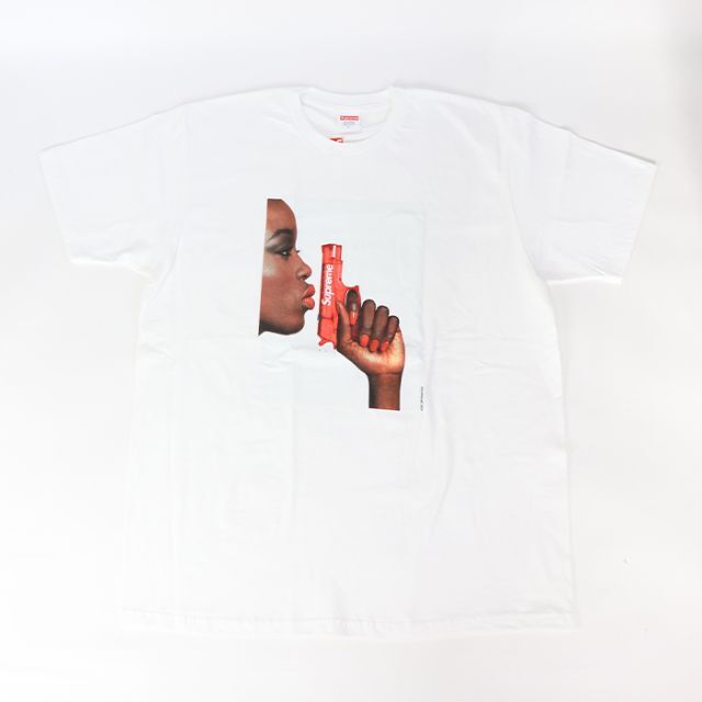 21ss Supreme Water Pistol Tee White Mサイズ