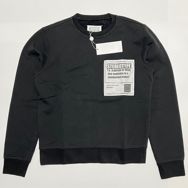 margiela マルジェラ black スウェット size48 21AW-
