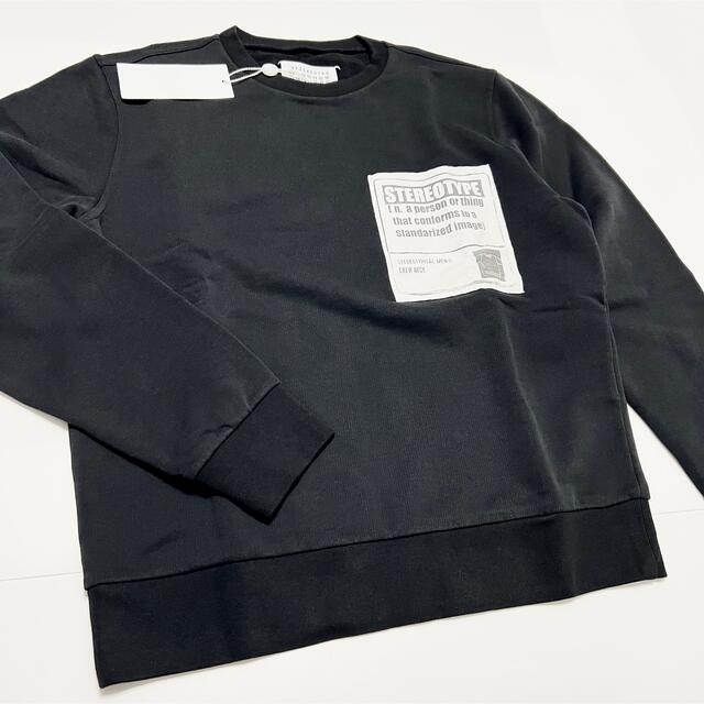 margiela マルジェラ black スウェット size48 21AW-