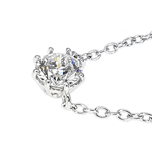 AHKAH(アーカー)のアーカー ソルティア ラウンド ダイヤ ネックレス 0.15ct 定価15万 レディースのアクセサリー(ネックレス)の商品写真