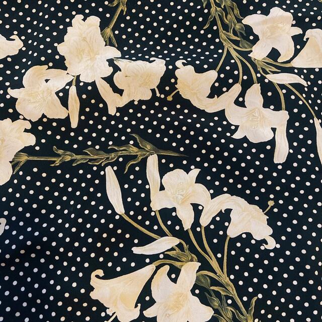【絶品】スカートused 花柄フレアスカート
