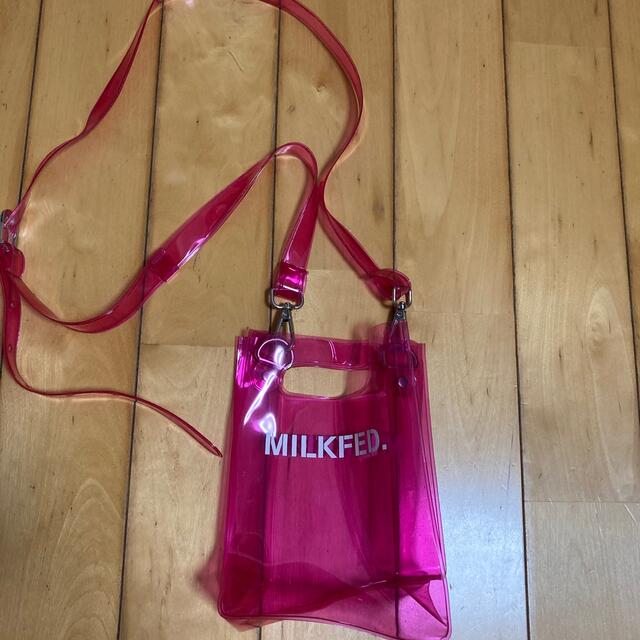 MILKFED.(ミルクフェド)のクリア　バッグ レディースのバッグ(ショルダーバッグ)の商品写真