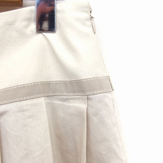 Cynthia Rowley(シンシアローリー)のシンシアローリー CYNTHIA ROWLEY タック フレア スカート ひざ丈 レディースのスカート(ひざ丈スカート)の商品写真
