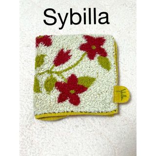 シビラ(Sybilla)のSybilla シビラ フラワー 花 ハンカチ ベージュ(ハンカチ)