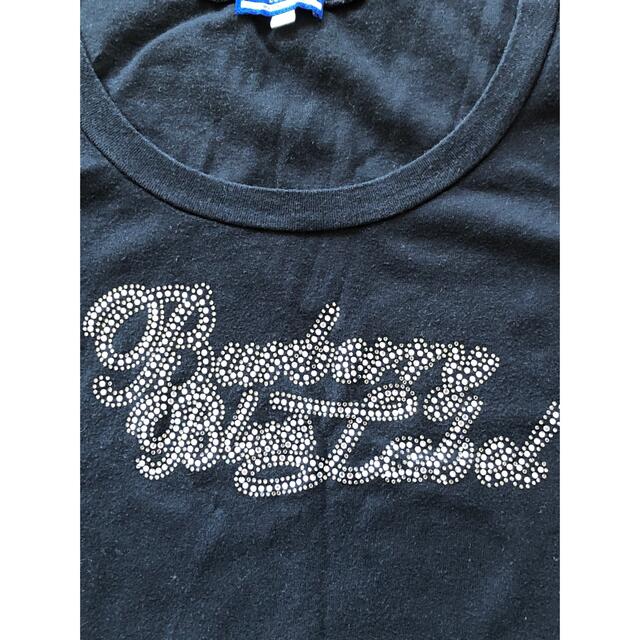 BURBERRY BLUE LABEL(バーバリーブルーレーベル)のお値下げ！バーバリーブルーレーベル　黒Tシャツ レディースのトップス(Tシャツ(半袖/袖なし))の商品写真