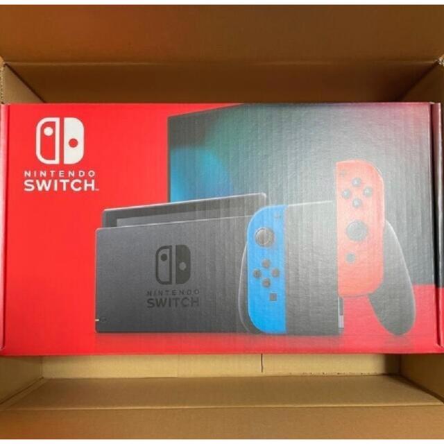 新品未開封 任天堂Nintendo Switchネオンブルー/(R)ネオンレッドエンタメ/ホビー