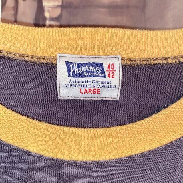 PHERROW'S(フェローズ)のPherrow's/リンガーT/ナンバリングT/アメリカンカジュアル メンズのトップス(Tシャツ/カットソー(半袖/袖なし))の商品写真