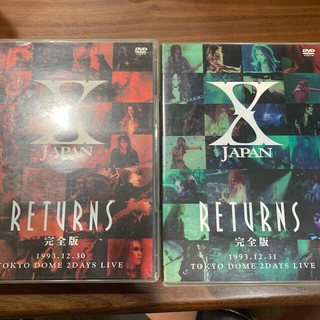 【早い者勝ち】X JAPAN リターンズ　ＤＶＤ(ミュージック)