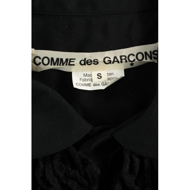 COMME des GARCONS(コムデギャルソン)のコムデギャルソン 16SS GQ-B029/Blue Witches期 AD2015 モールデザイン半袖シャツ レディース S レディースのトップス(シャツ/ブラウス(半袖/袖なし))の商品写真