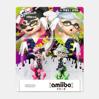 ニンテンドウ(任天堂)のamiibo シオカラーズセット[アオリ／ホタル] （スプラトゥーンシリーズ）(家庭用ゲーム機本体)