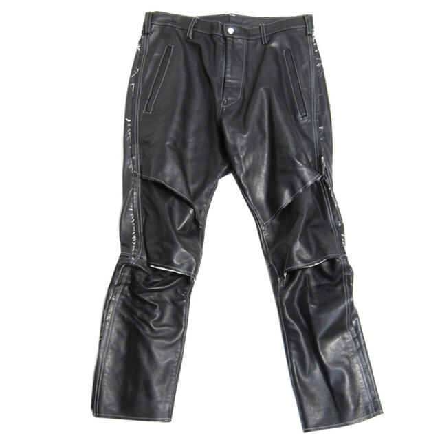 『2年保証』 JOHN pantg bomdage leather sulvam - SULLIVAN LAWRENCE サルエルパンツ