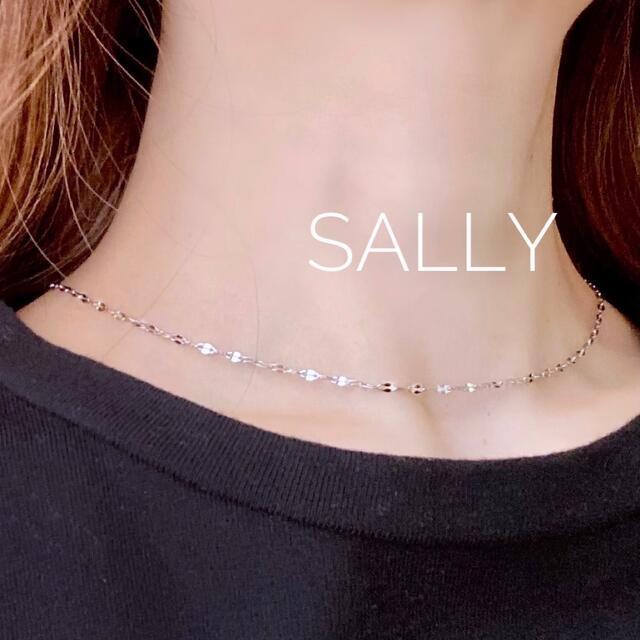 TODAYFUL(トゥデイフル)の再販【シルバー】ステンレス　シンプルなペタルチェーン　ネックレス レディースのアクセサリー(ネックレス)の商品写真