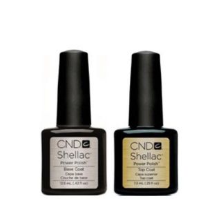 シェラック(SHELLAC)のshellacシェラック ベースコート トップコート セット販売(ネイルトップコート/ベースコート)