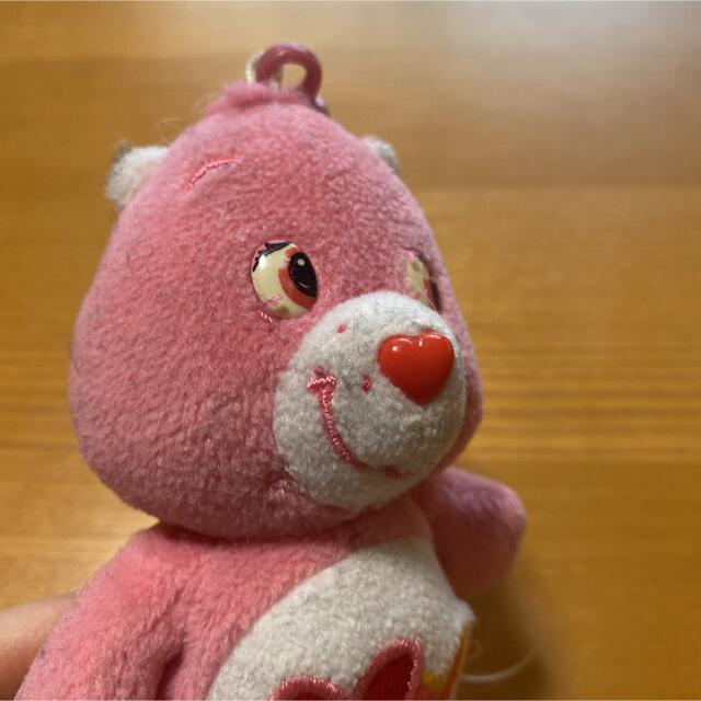 ケアベア　ぬいぐるみ　キーホルダー エンタメ/ホビーのおもちゃ/ぬいぐるみ(キャラクターグッズ)の商品写真