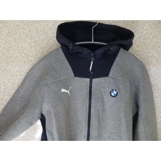 プーマ(PUMA)の【PUMA】プーマ BMW コラボ ジップアップ パーカー メンズ グレー(パーカー)