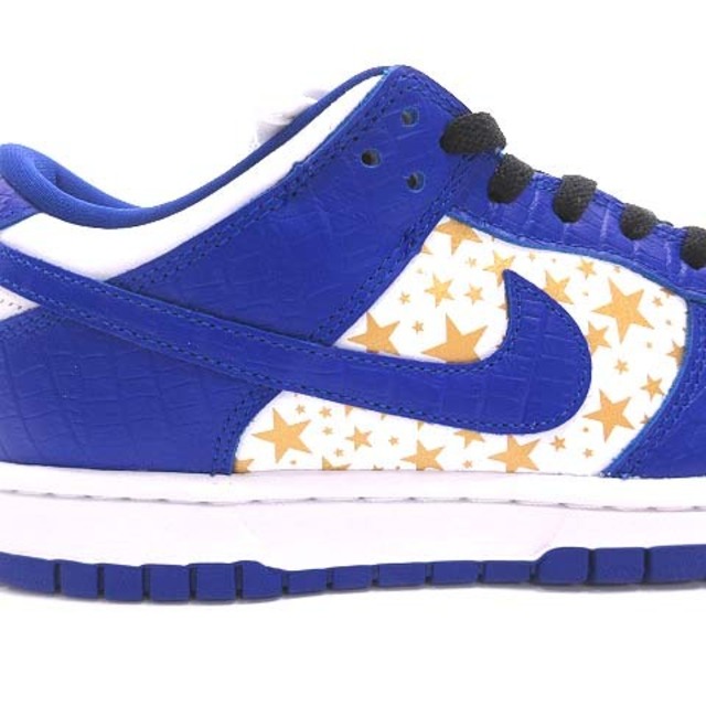 ナイキ×シュプリーム 21SS DUNK LOW OG QSダンクロー26.5青