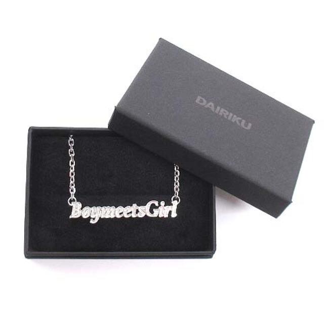 低価 other - DAIRIKU 22ss BoymeetsGirlネックレス ボーイミーツ
