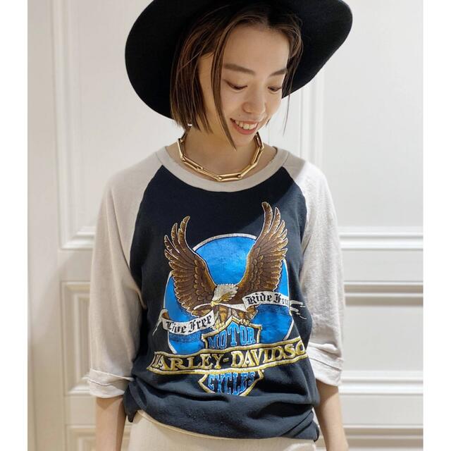 DEUXIEME CLASSE(ドゥーズィエムクラス)の新品⭐️【MADE WORN/メイドウォーン】ラグランスリーブTシャツ レディースのトップス(カットソー(長袖/七分))の商品写真