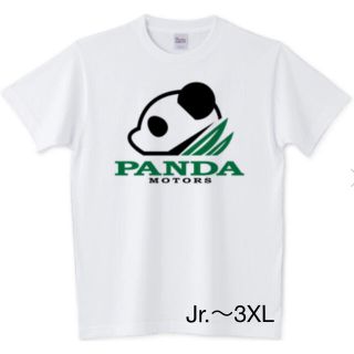 プリントスター(Printstar)のパンダ Tシャツ バイク ホンダ HONDA カブ 上野動物園 プリントスター(Tシャツ/カットソー(半袖/袖なし))