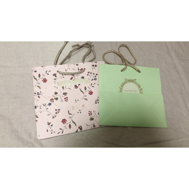 LADUREE(ラデュレ)のラデュレ/紙袋/2枚セット レディースのバッグ(ショップ袋)の商品写真