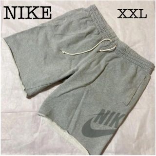 ナイキ(NIKE)のNIKE ナイキ ハーフパンツ　スウェット　カットオフ　大きいサイズ(ショートパンツ)