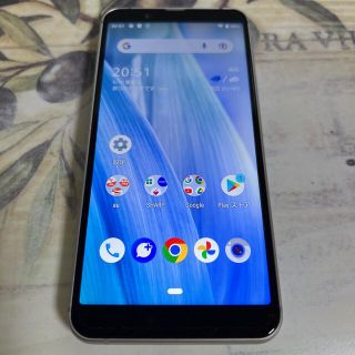 アクオス(AQUOS)のAQUOS sense3 basic シルバー 32 GB SIMフリー(スマートフォン本体)