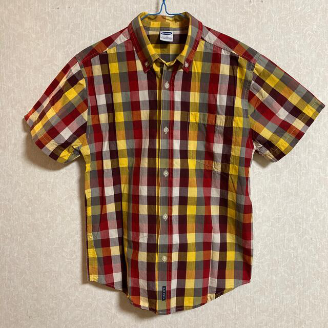 Old Navy(オールドネイビー)のOLDNAVY キッズ　チェックボタンダウン キッズ/ベビー/マタニティのキッズ服男の子用(90cm~)(Tシャツ/カットソー)の商品写真