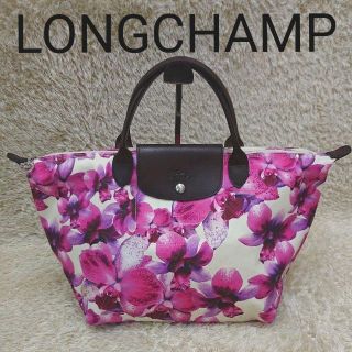 ロンシャン(LONGCHAMP)の《限定品》ロンシャン トートバッグ オーキット 花柄(トートバッグ)