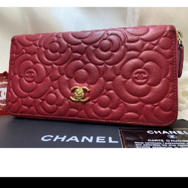 ファッション小物❤美品　CHANEL　財布　カメリア　ヴィトン　グッチ　コーチ好きにも