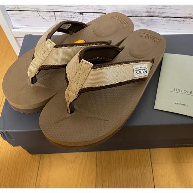 suicoke(スイコック)の2021SS☆【SUICOKE/スイコック】トングサンダル☆ベージュ5サイズ レディースの靴/シューズ(サンダル)の商品写真